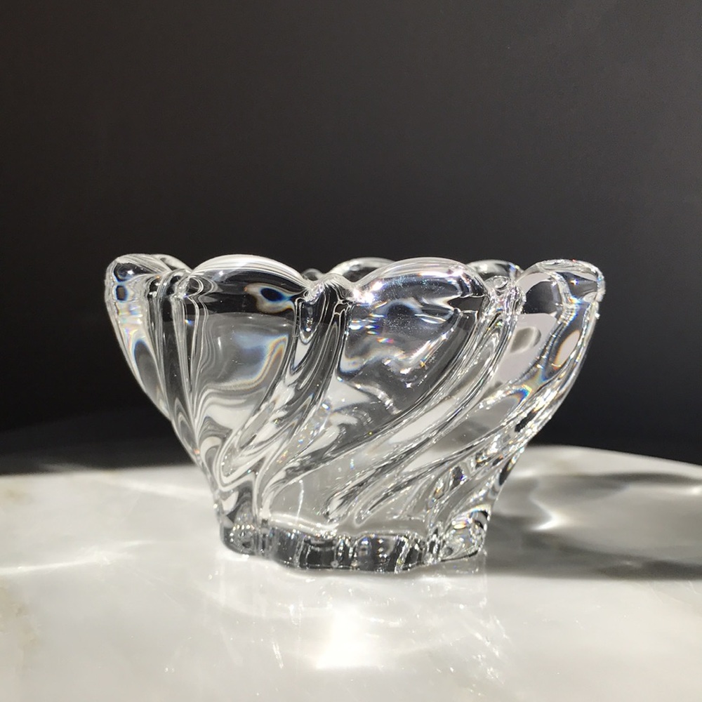 Small, Heavy Glass Bowl